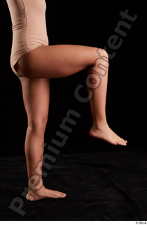Zahara  1 flexing leg lower body side view underwear…